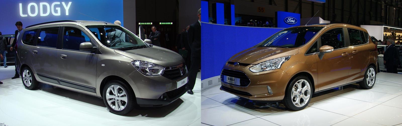 Dacia Lodgy vs. Ford B-Max: 3-1