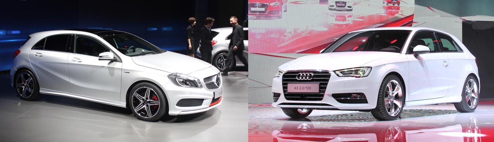 Mercedes-Benz A-Class vs. Audi A3: 4-3
