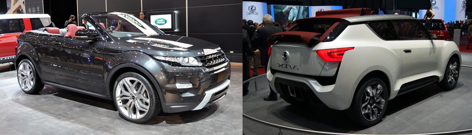 Range Rover Evoque vs. SsangYong XIV-2