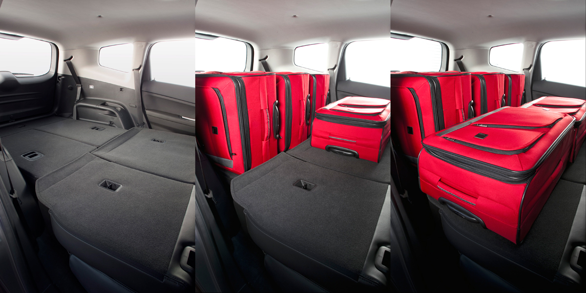 Chevrolet Orlando ofera o modularitate buna si un spatiu interior suficient pentru bagaje
