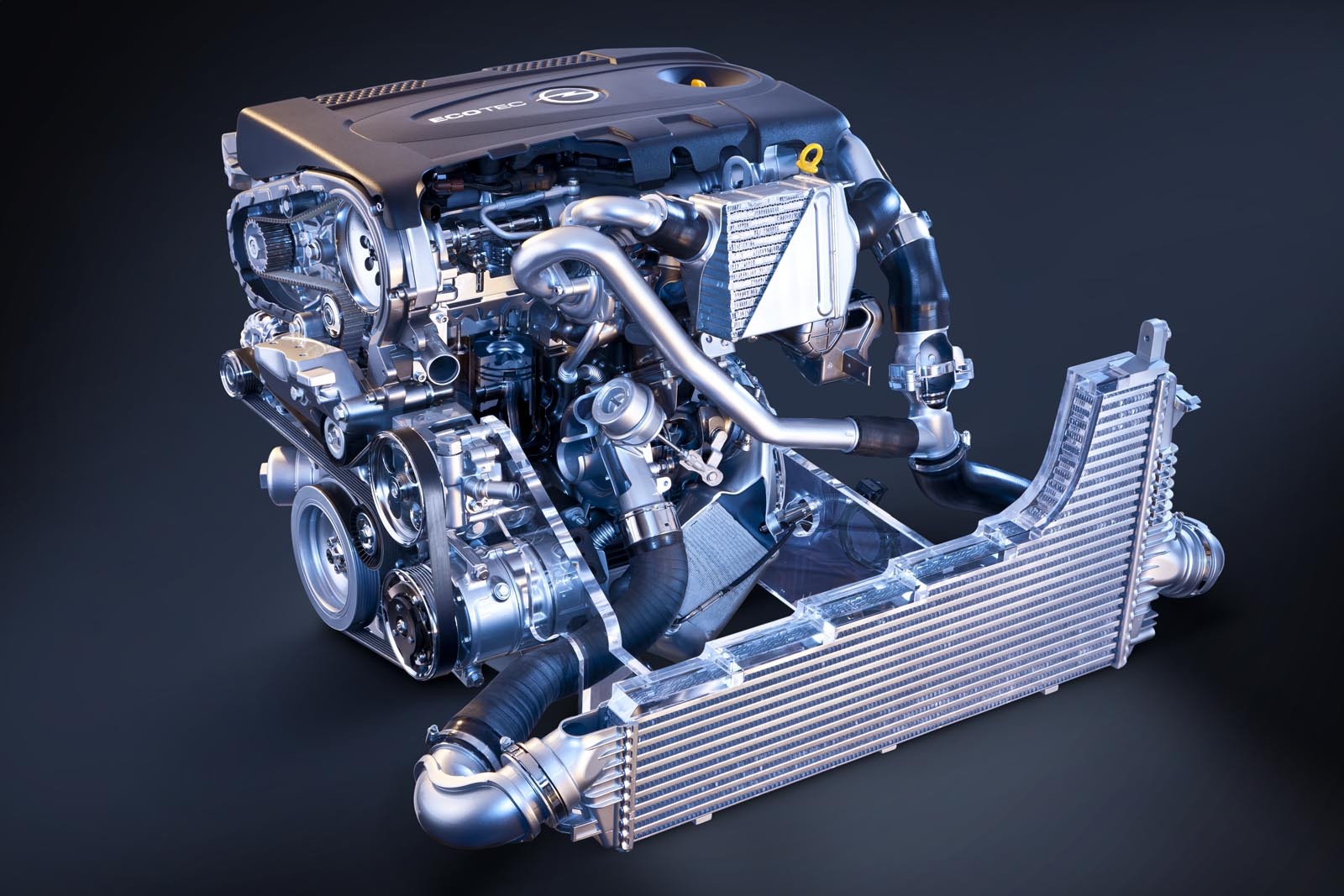 Noul diesel BiTurbo de pe Insignia are 195 CP, 400 Nm, doua turbine si doua intercoolere