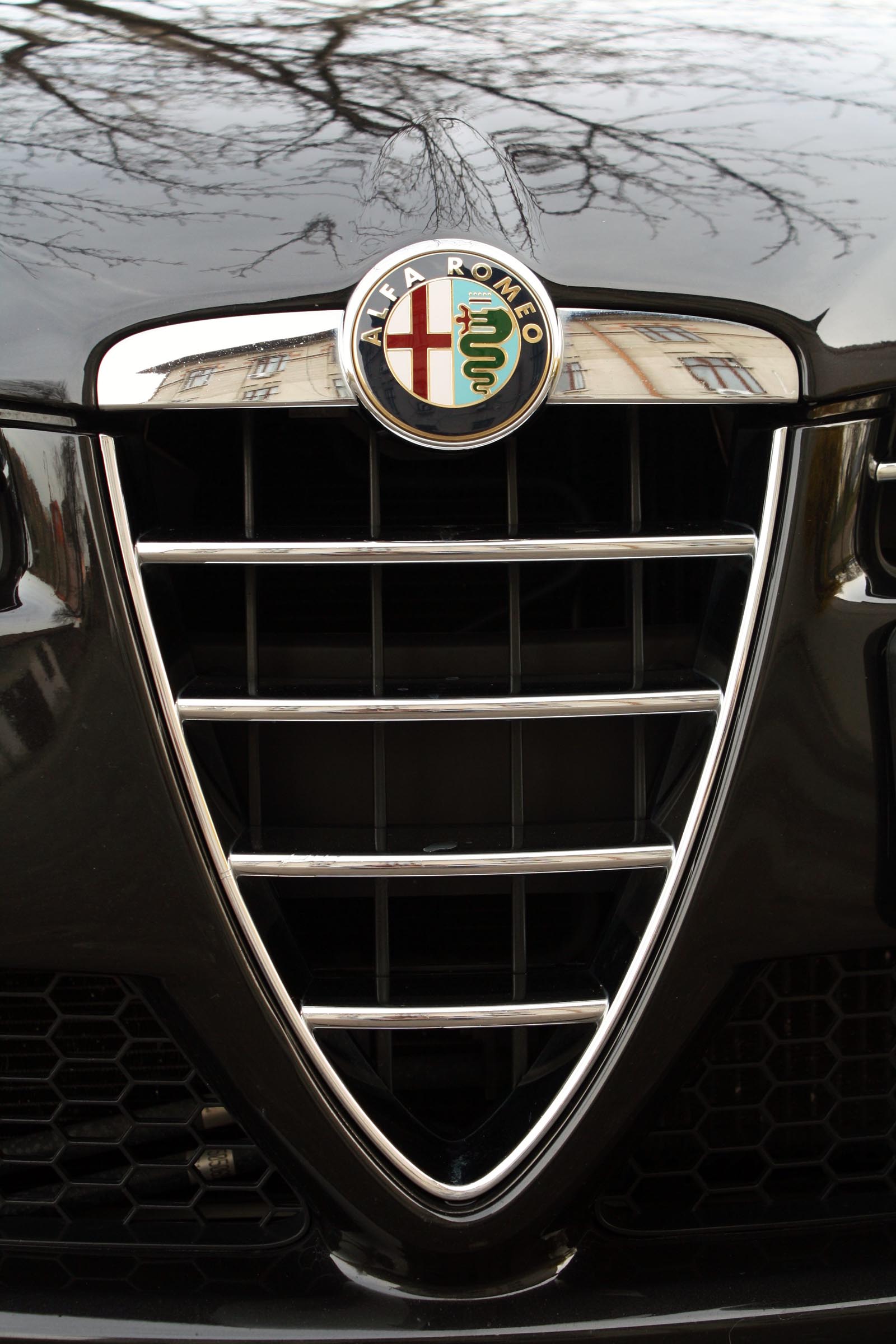 Grila tipica Alfa Romeo