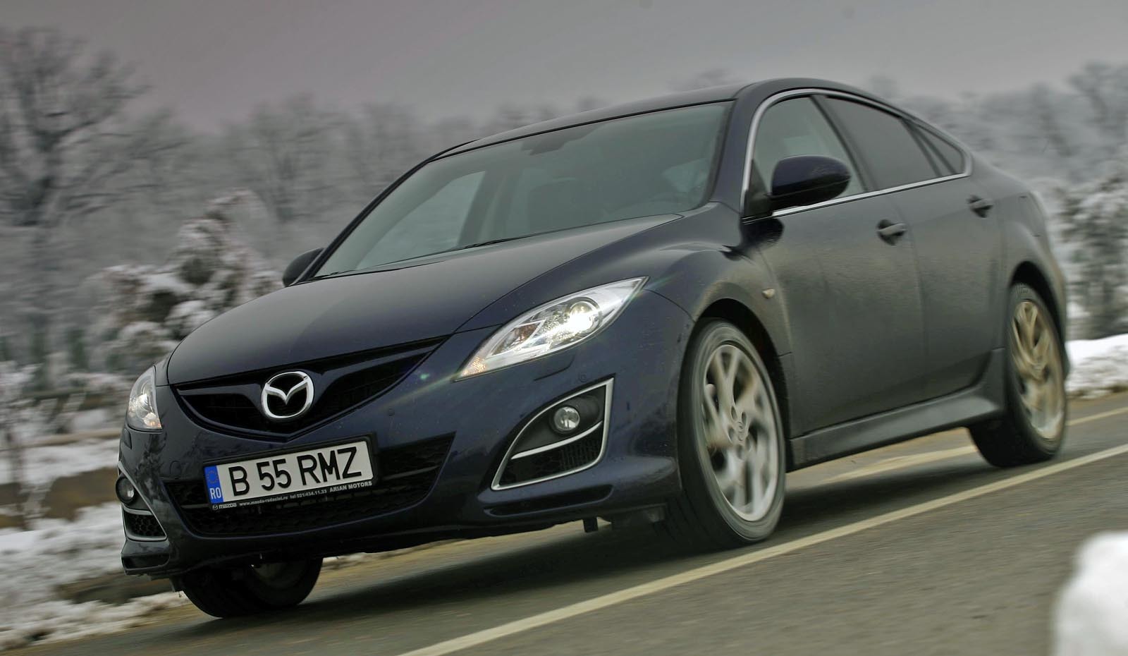 Mazda6 - pur si simplu e placut de condus, dar ofera si un confort remarcabil