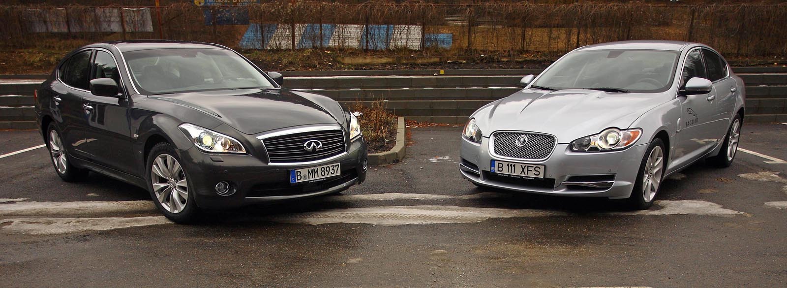 Infiniti M30d si Jaguar XF D S sunt alernative pentru Audi A6, BMW Seria 5 sau Mercedes-Benz E-Class