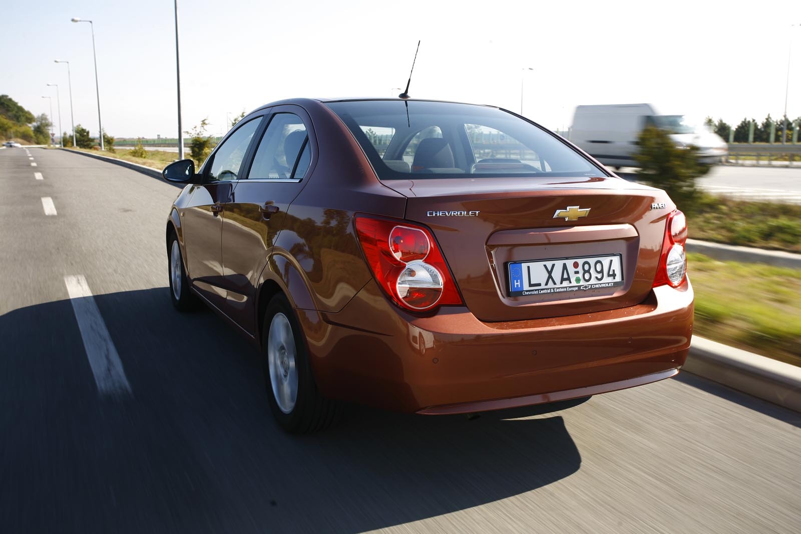 Chevrolet Aveo 1.6 AT6 - in regim de autostrada, la 130 km/h, consuma cam 8 litri/100 km
