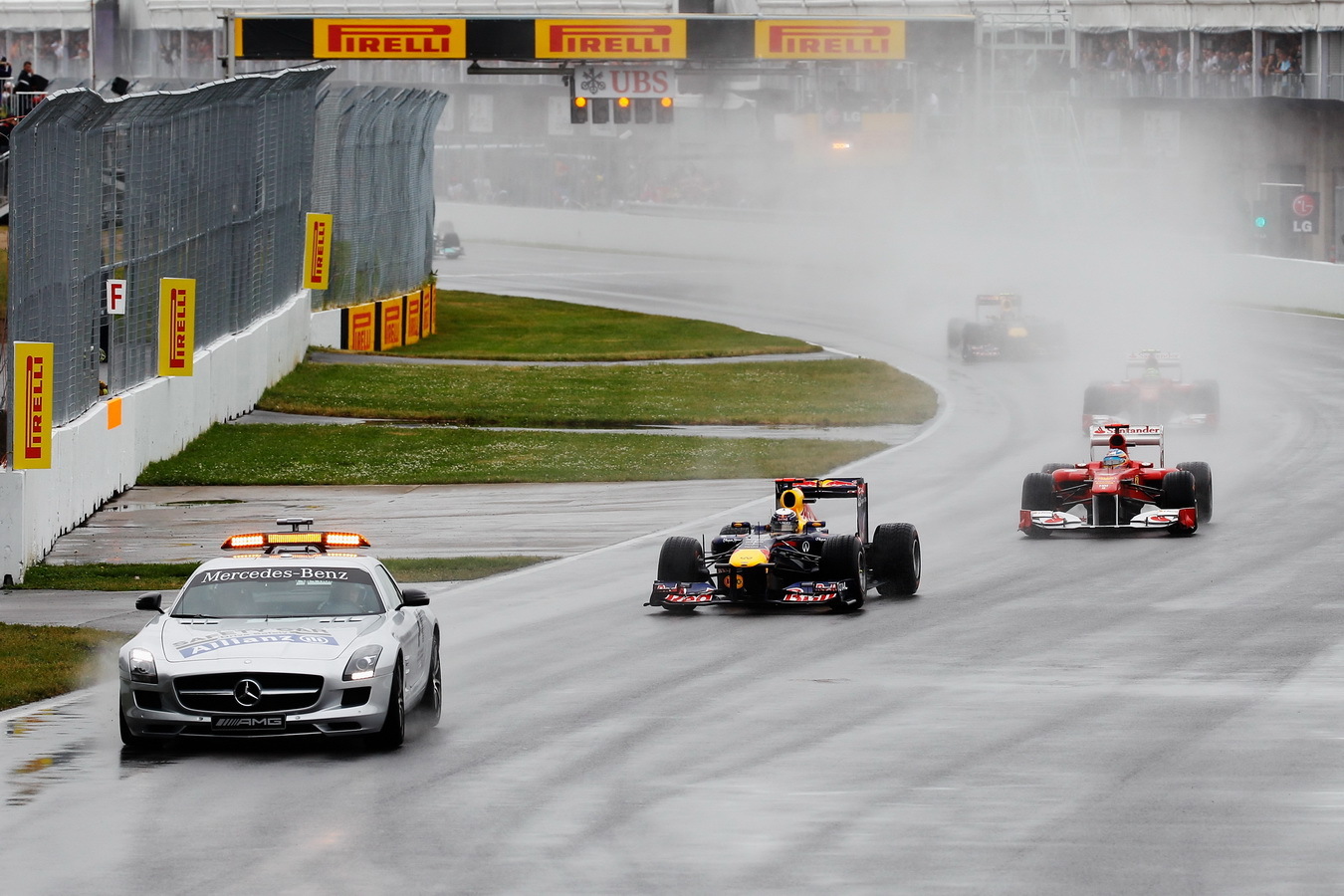 Ploaia a stricat Marele Premiu al Canadei