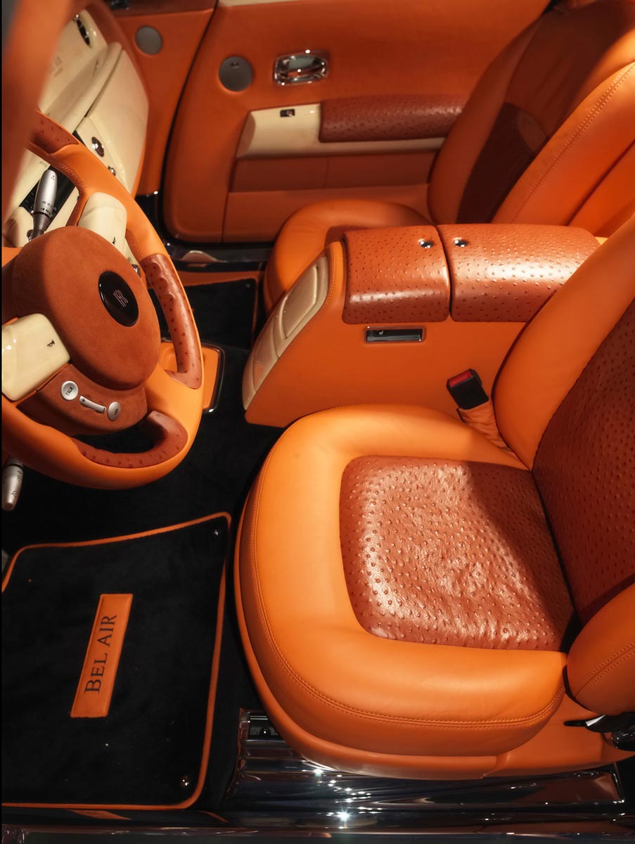 Rolls Royce Mansory - piele, lemn şi carbon