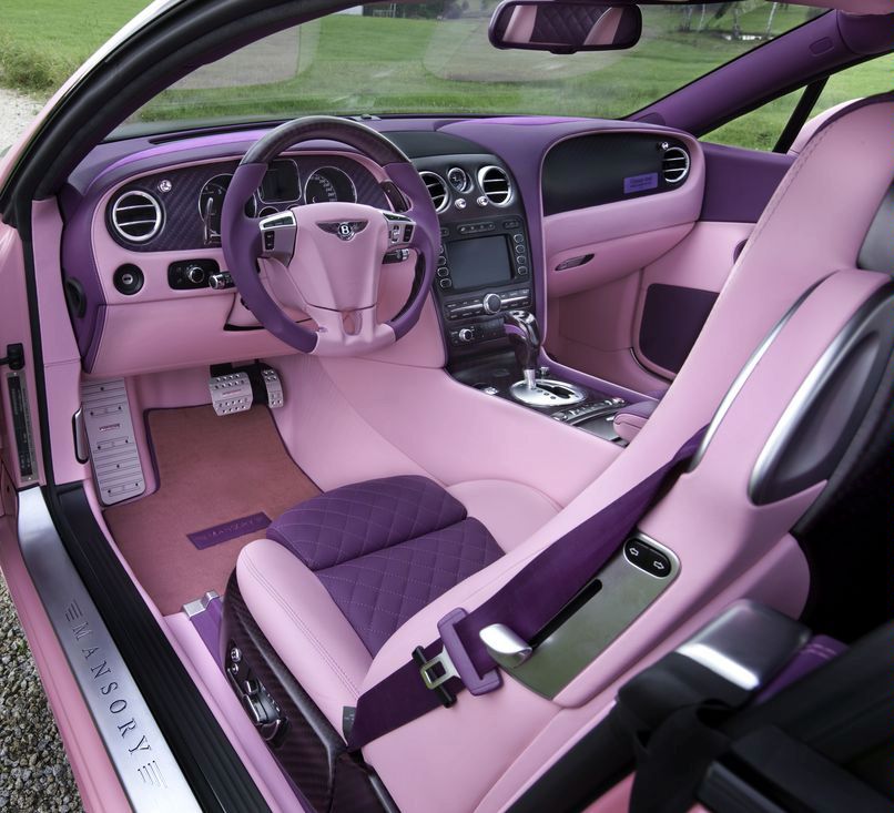 Interior de asemenea roz
