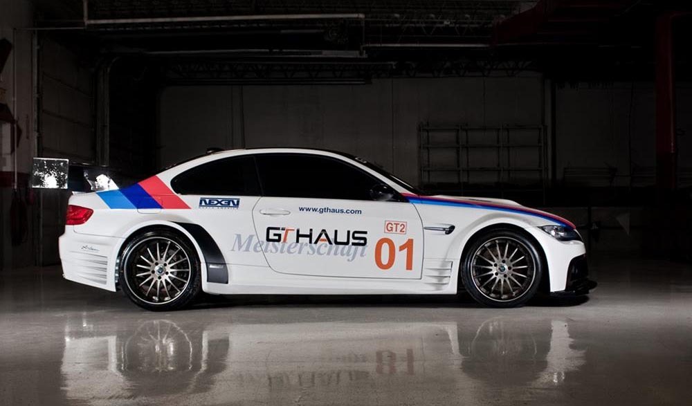 Pentru BMW M3 GT2, tunerul GTHaus propune un kit exterior din fibra de carbon, foarte agresiv