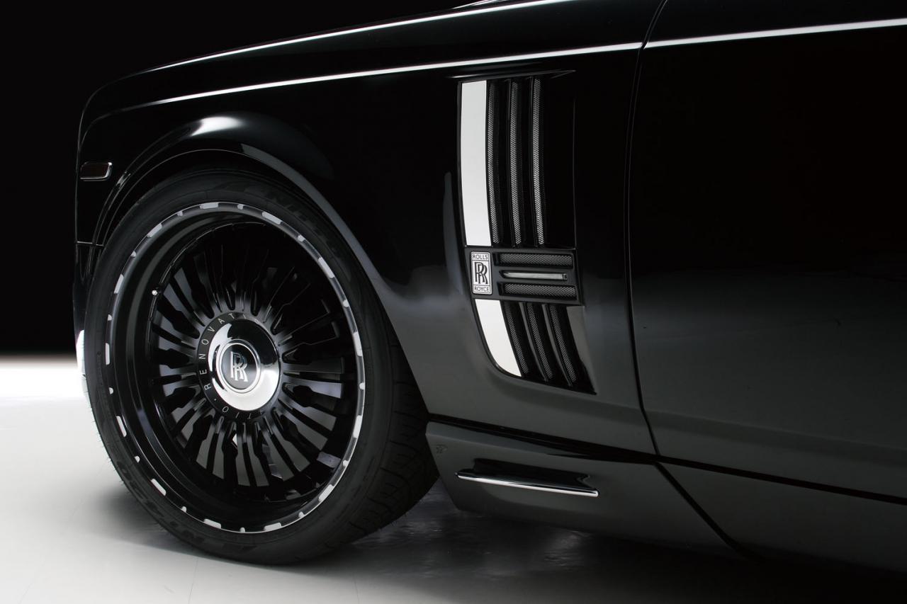 Wald a dotat acest Rolls Royce Phantom cu jante Renovatio de 24 inch
