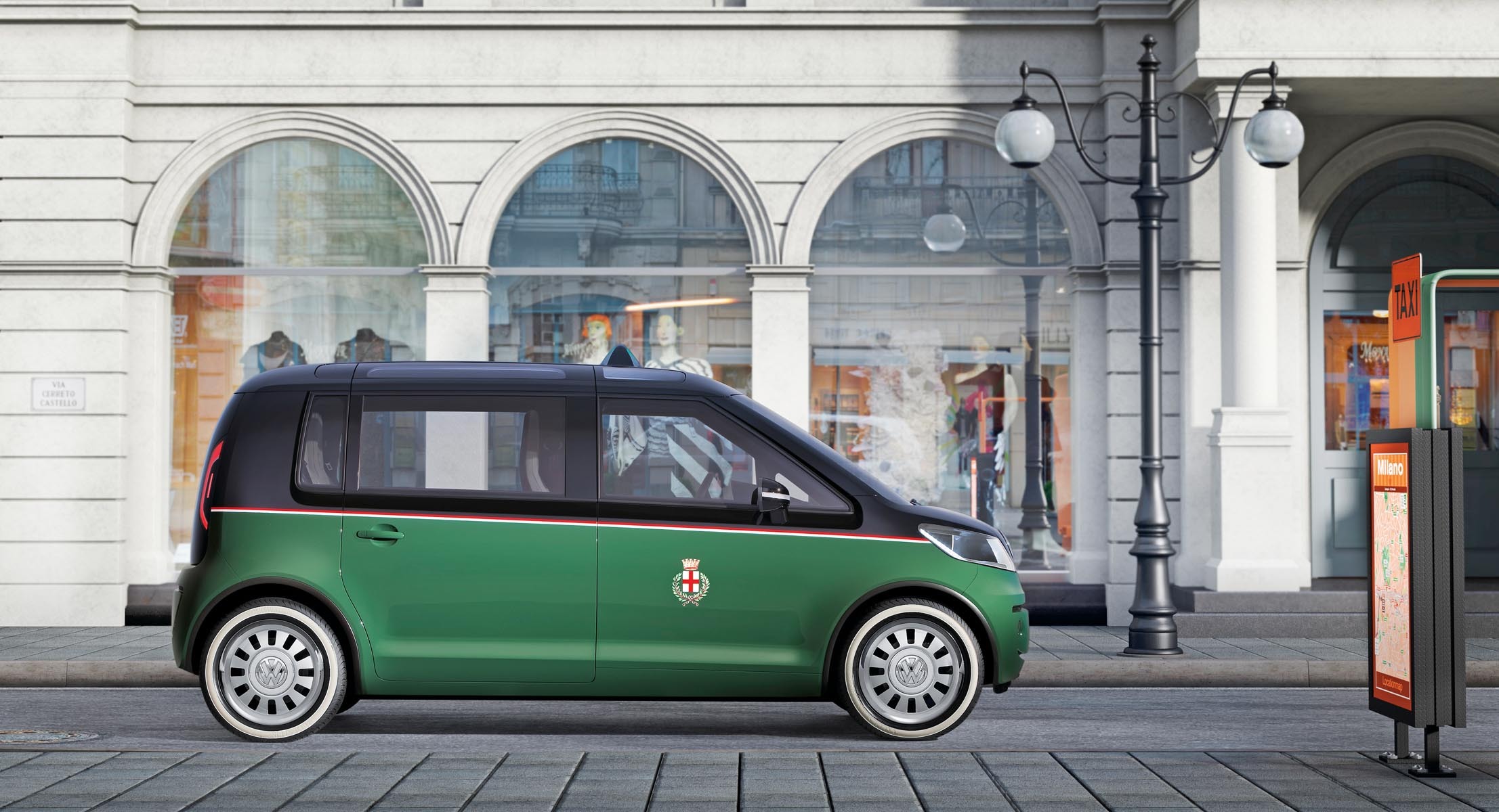 Motorul electric are 85 kW, iar VW Milano Taxi are o autonomie de 300 km
