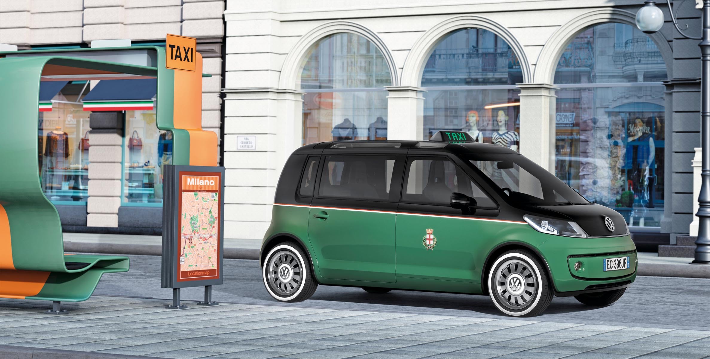 Volkswagen Milano Taxi prefigureaza un nou concept de mobilitate urbana