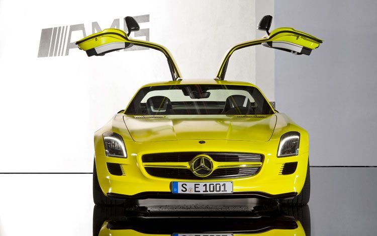 Mercedes SLS AMG E-Cell ar putea fi produs in serie redusa din 2013