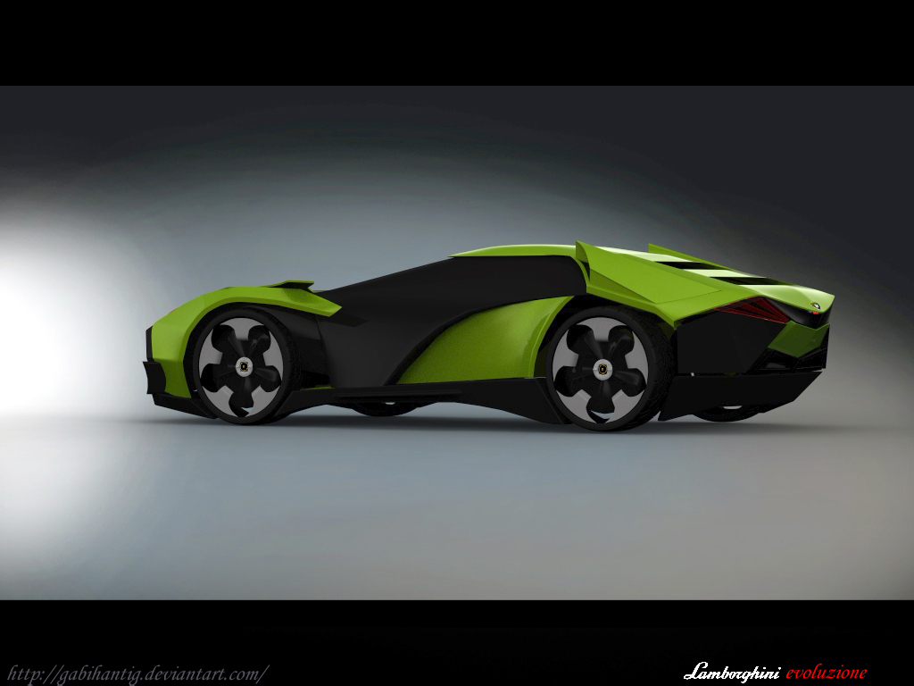 Lamborghini Evoluzione - aerodinamic