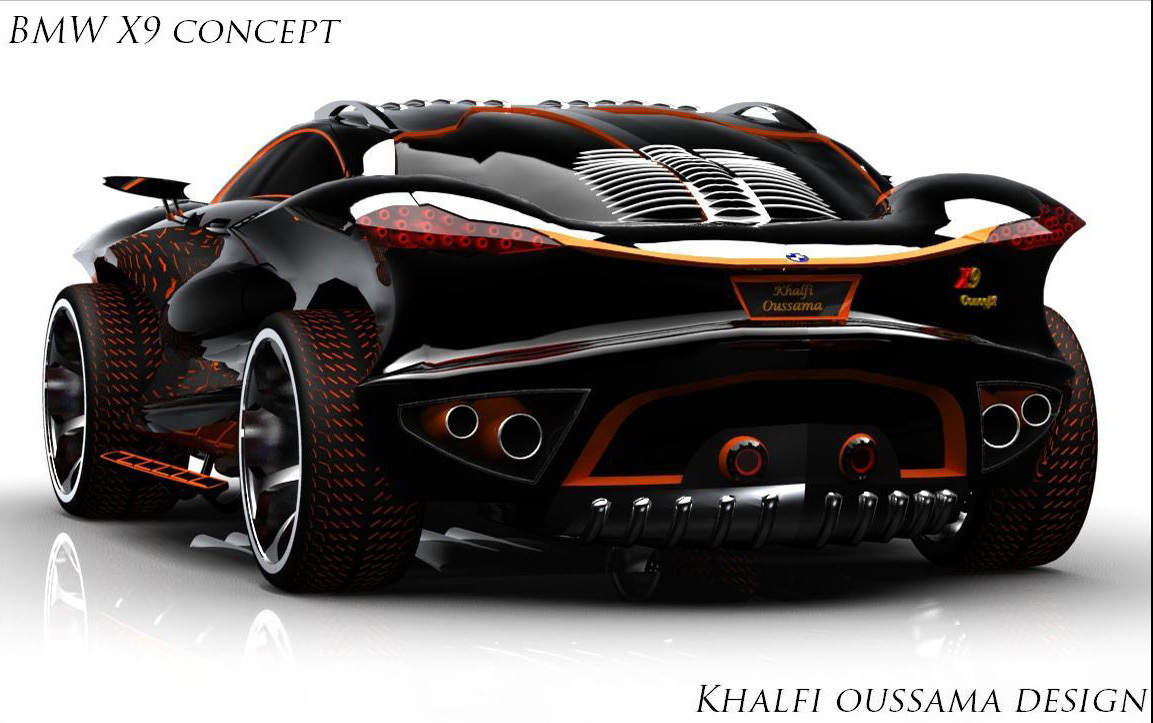 BMW X9 Concept i s-ar potrivit foarte bine lui Batman. Ramane un exercitiu interesant