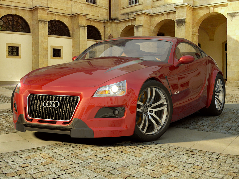 Audi aQa ar urma sa fie motorizat de un motor V8, dar ar beneficia si de tractiune quattro sau sistem FlexRide