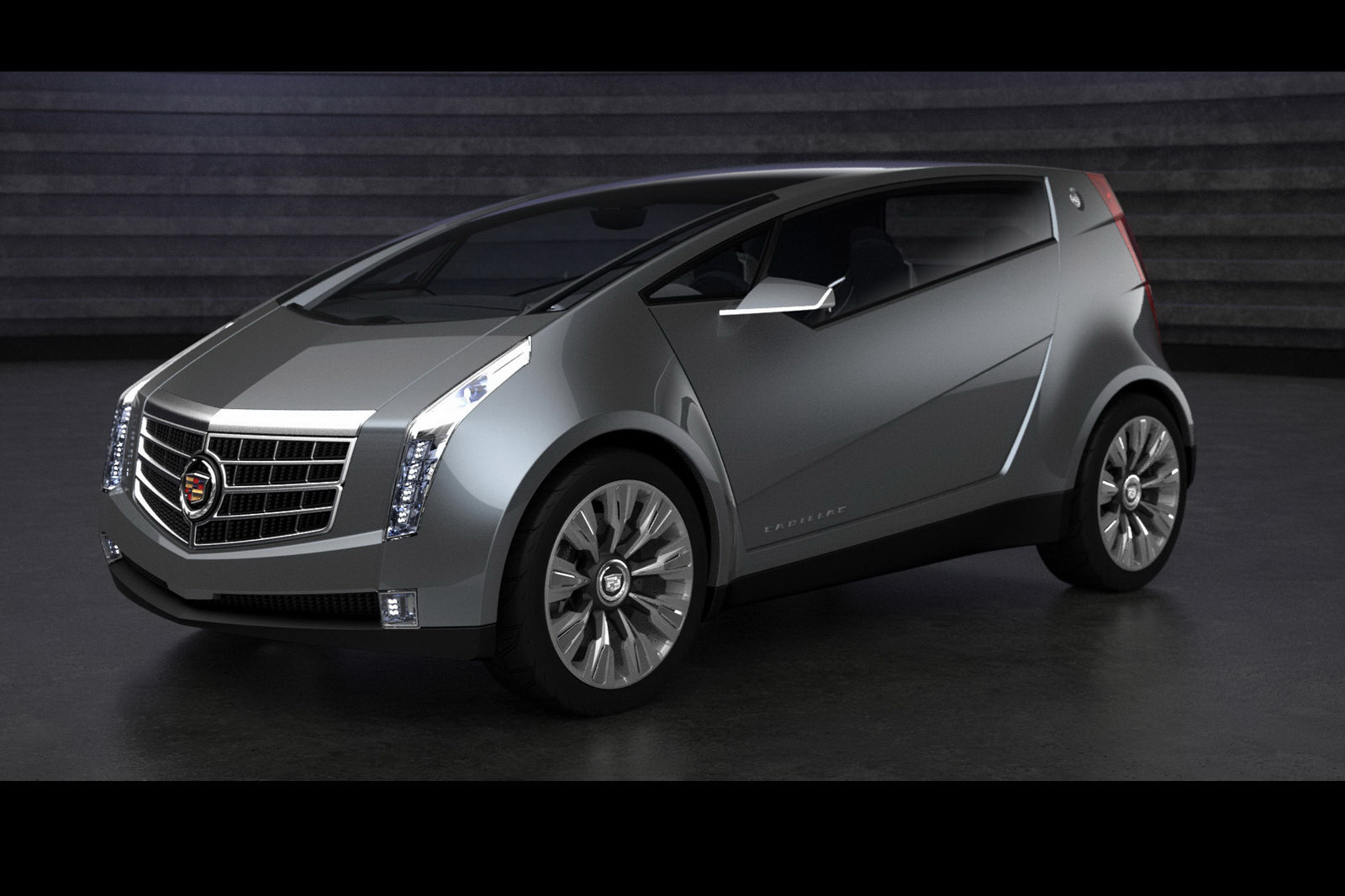 Cadillac Urban Luxury Concept are acelasi stil angular, dar un gabarit de clasa mica