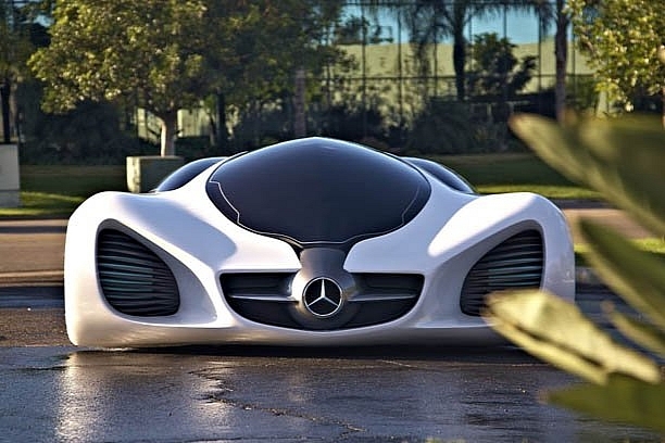 Mercedes Biome este creatia lui Hubert Lee, cel responsabil de CLS si de conceptul F 800 Style