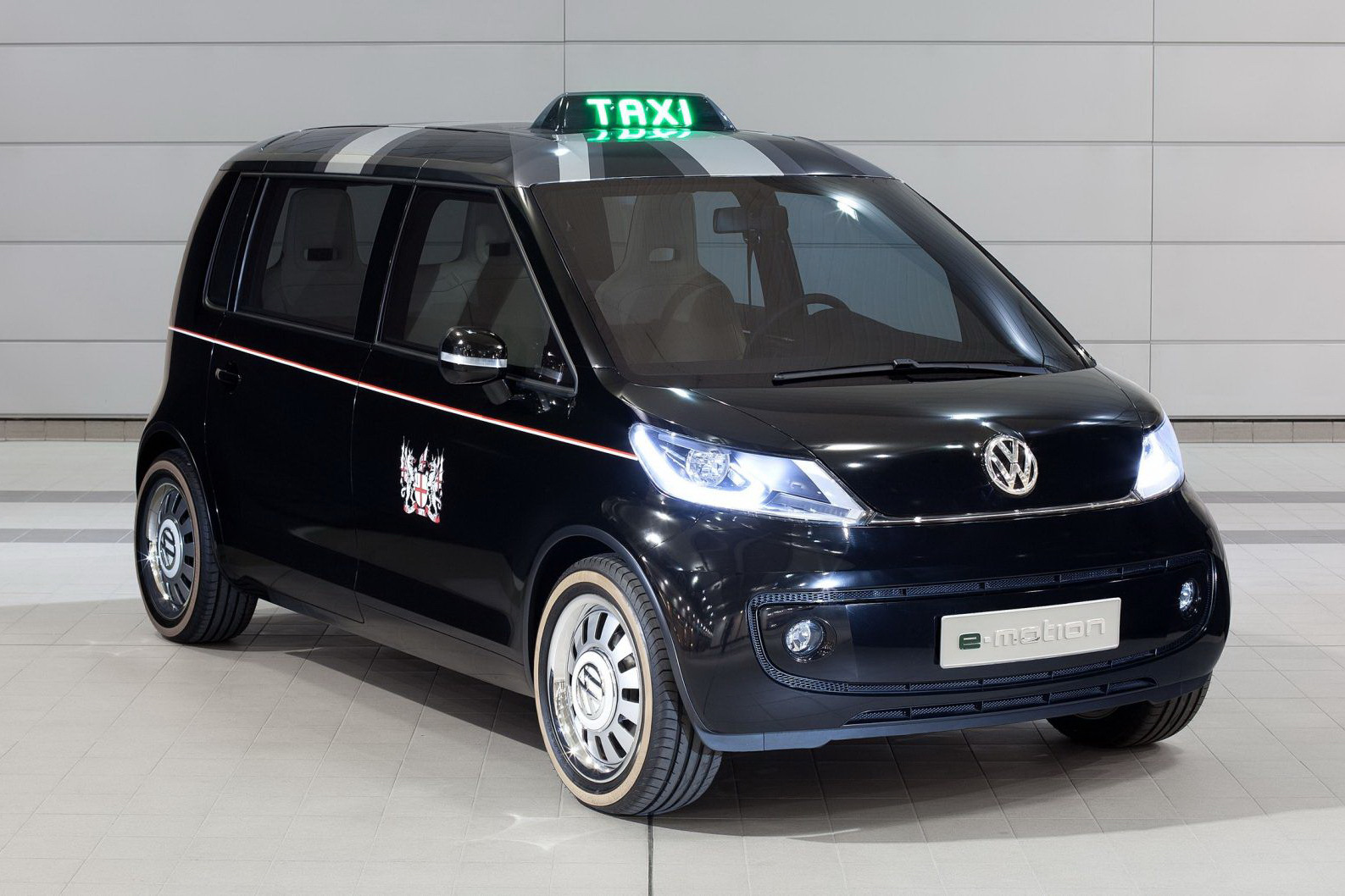 Volkswagen London Taxi Concept este acelasi lucru cu VW Milano Taxi