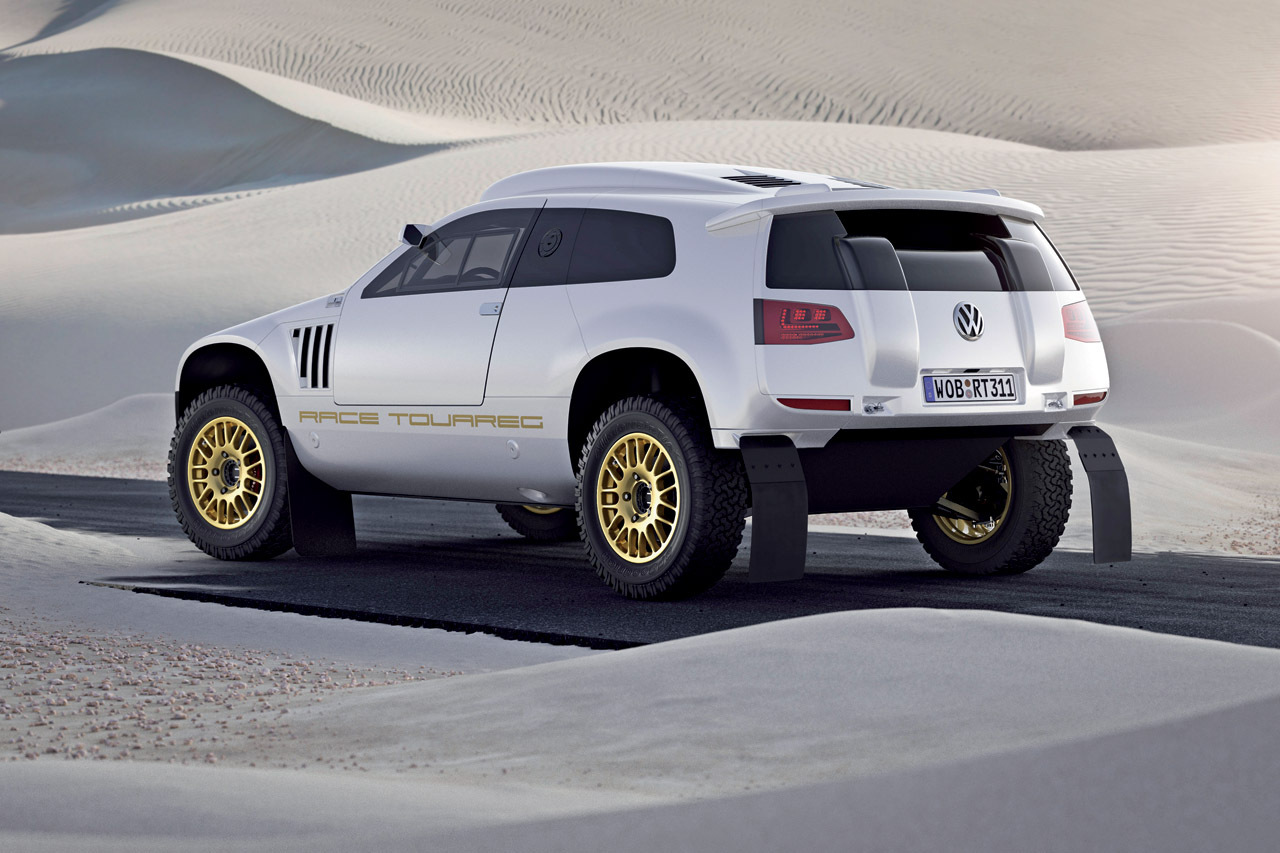 Volkswagen Race Toareg 3 Qatar nu are modificari majore la exterior