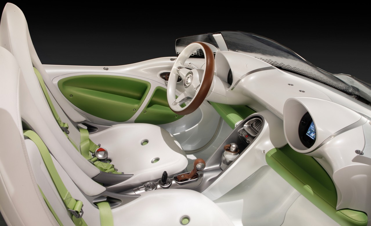 smart ForSpeed Concept are un motor electric de 41 CP si atinge 120 km/h
