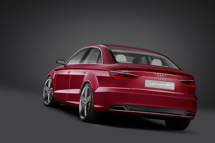 Audi RS3 Sedan are un design reusit, care inspira atat dinamism, cat si eleganta