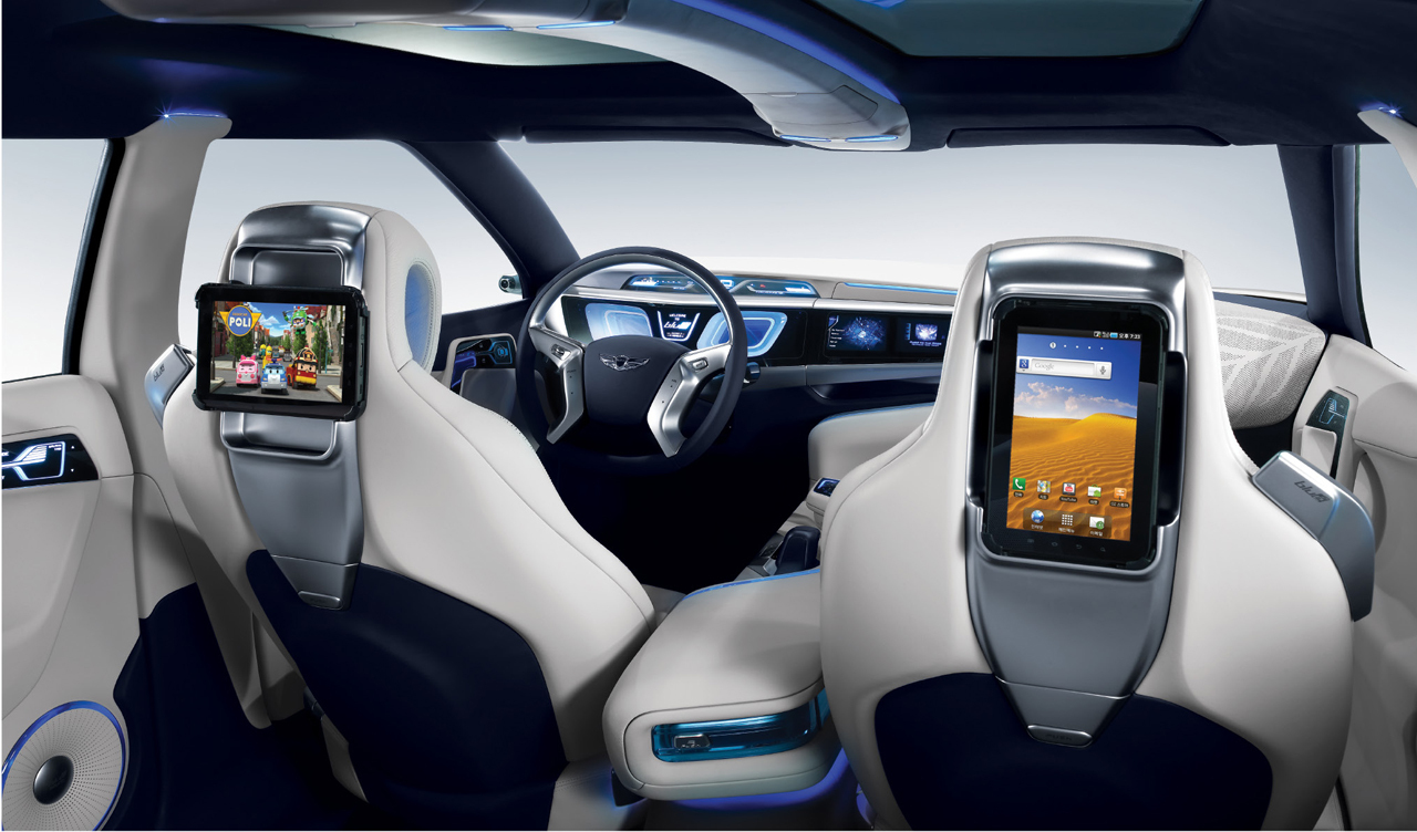 Unele dintre tehnologiile de pe Hyundai Blue2 urmeaza sa fie implementate pe modelele de serie