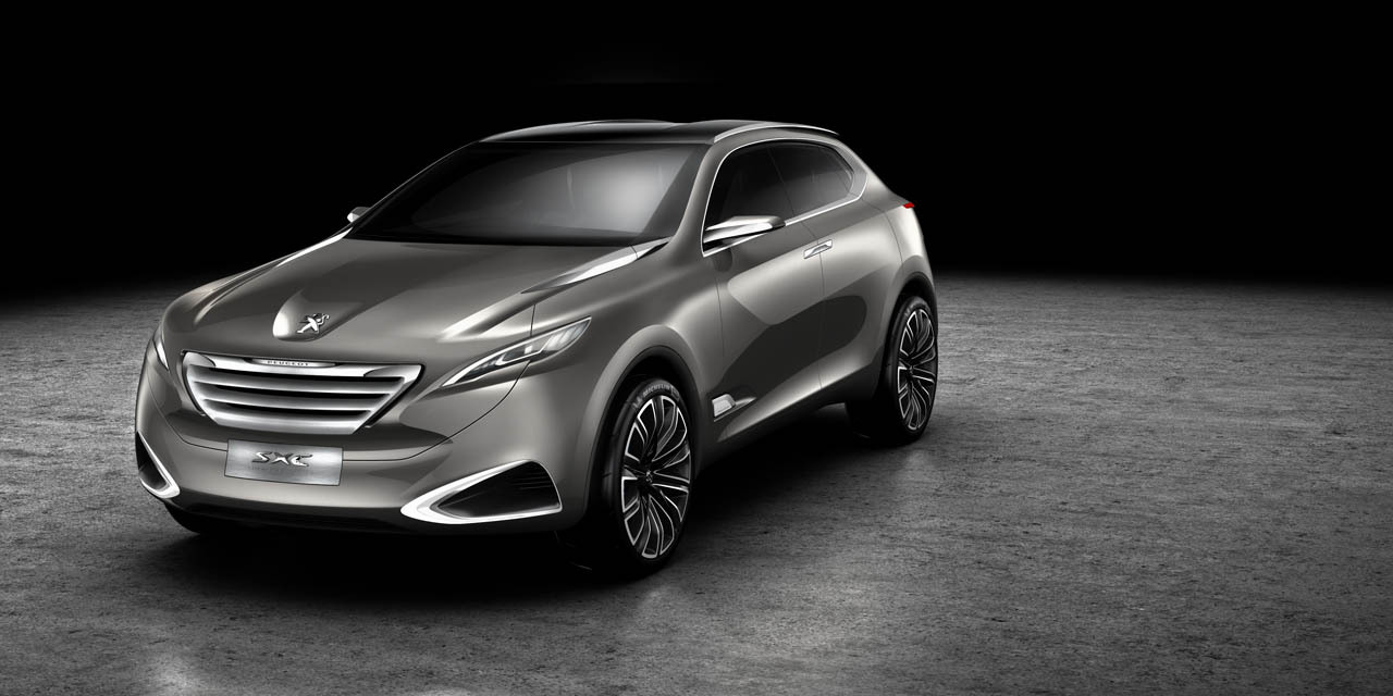Peugeot SXC Concept este un crossover conceput in studioul de design Peugeot din China
