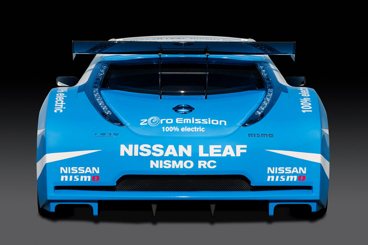 Nissan Leaf Nismo RC preia motorul si bateriile de pe modelul de serie, iar tractiunea este pe spate