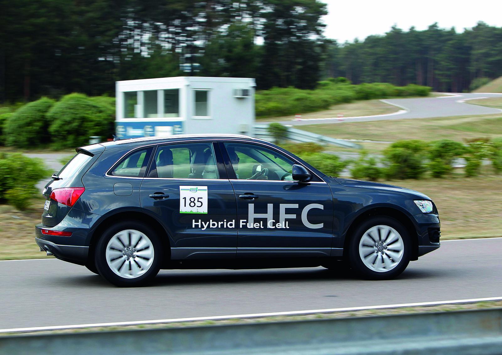 Sistemul Audi Hybrid Fuel Cell asigura o putere maxima de peste 250 CP