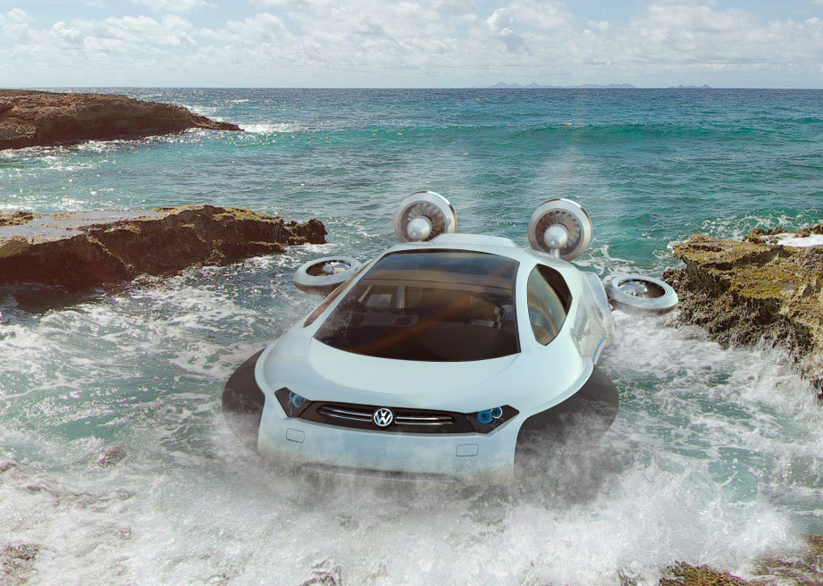Volkswagen Aqua Concept urmeaza destul de fidel filosofia de design VW