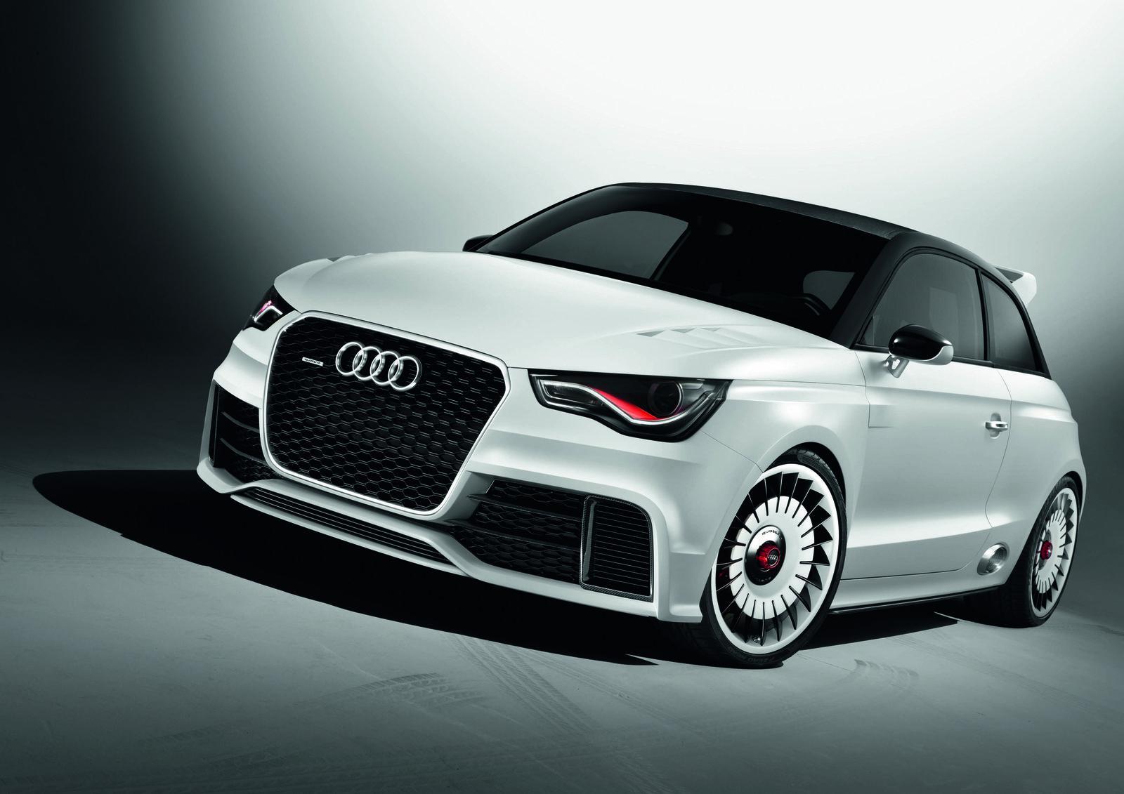 Audi A1 Clubsport quattro are o masa proprie de 1.390 kg, cutie manuala cu 6 trepte si quattro