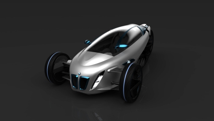 BMW i1, conceptul unui vehicul care imbina lumea moto cu noile masini ecologice BMW i