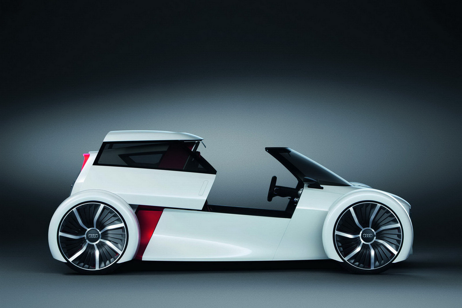 Audi Urban Concept are doar 480 kg, gratie utilizarii intensive a CFRP