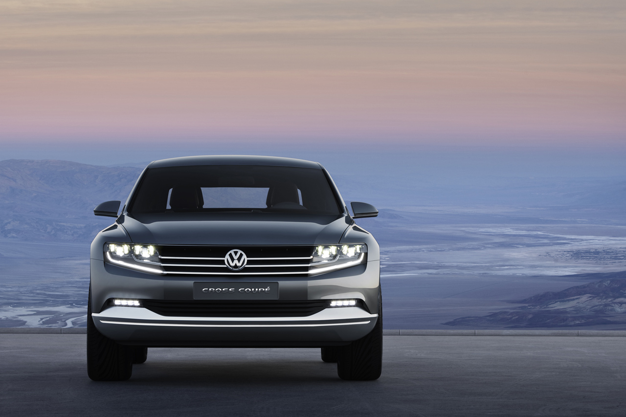 Conceptul Volkswagen Cross Coupe este primul realizat pe noua platforma MQB