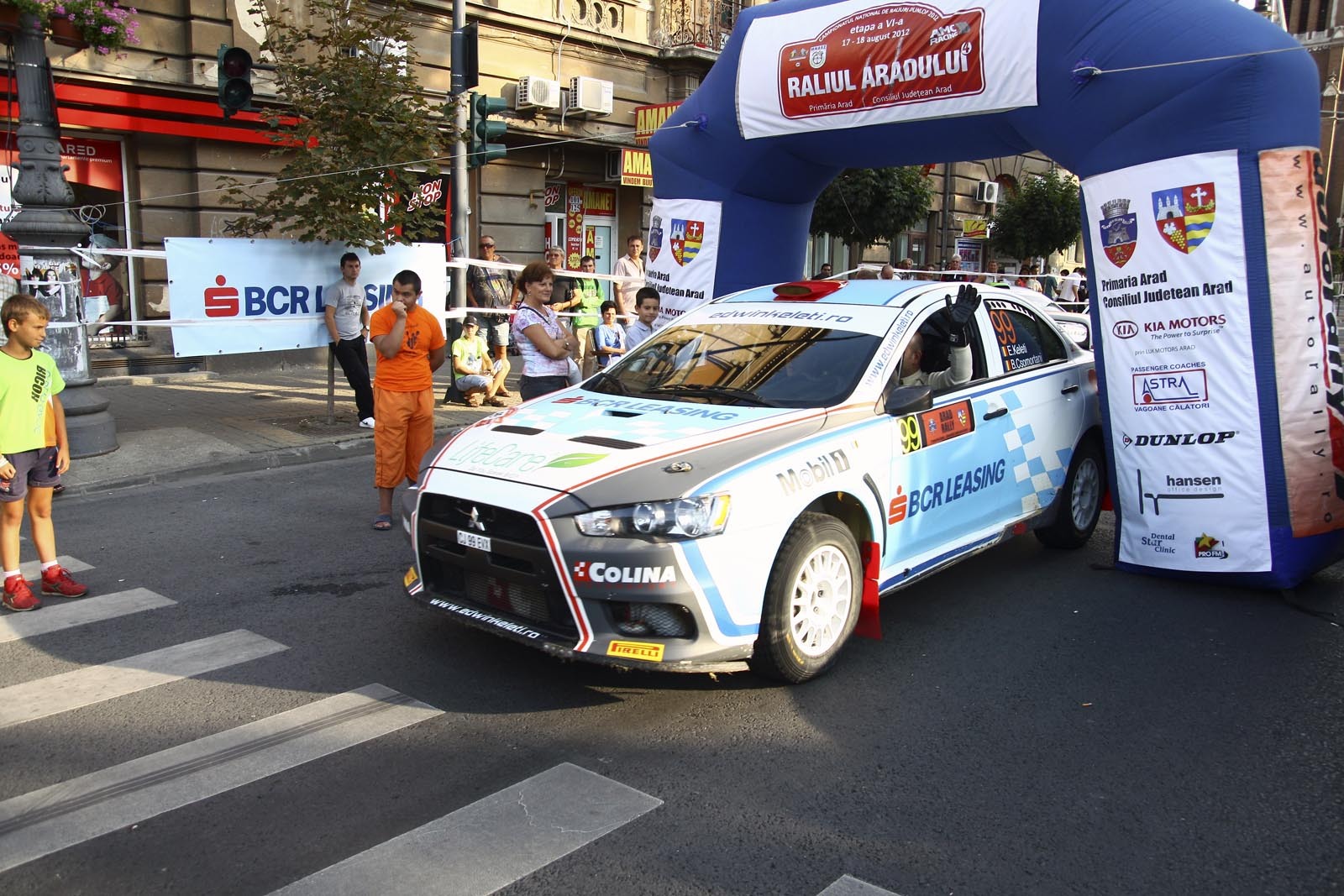 BCR Rally Team se mentine pe prima pozitie in clasamentul pe echipe